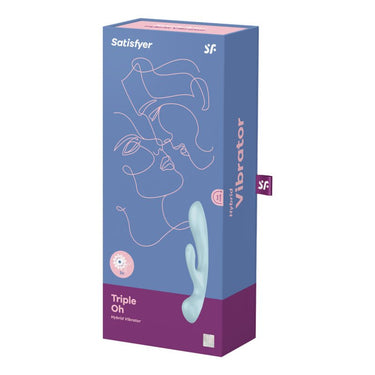 Vibratore Triple Oh con 3 Motori, Stimolazione Punto G e Clitoride